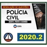 Agente, Perito e Escrivão PC - QUESTÕES (CERS 2020.2) - Polícia Civil